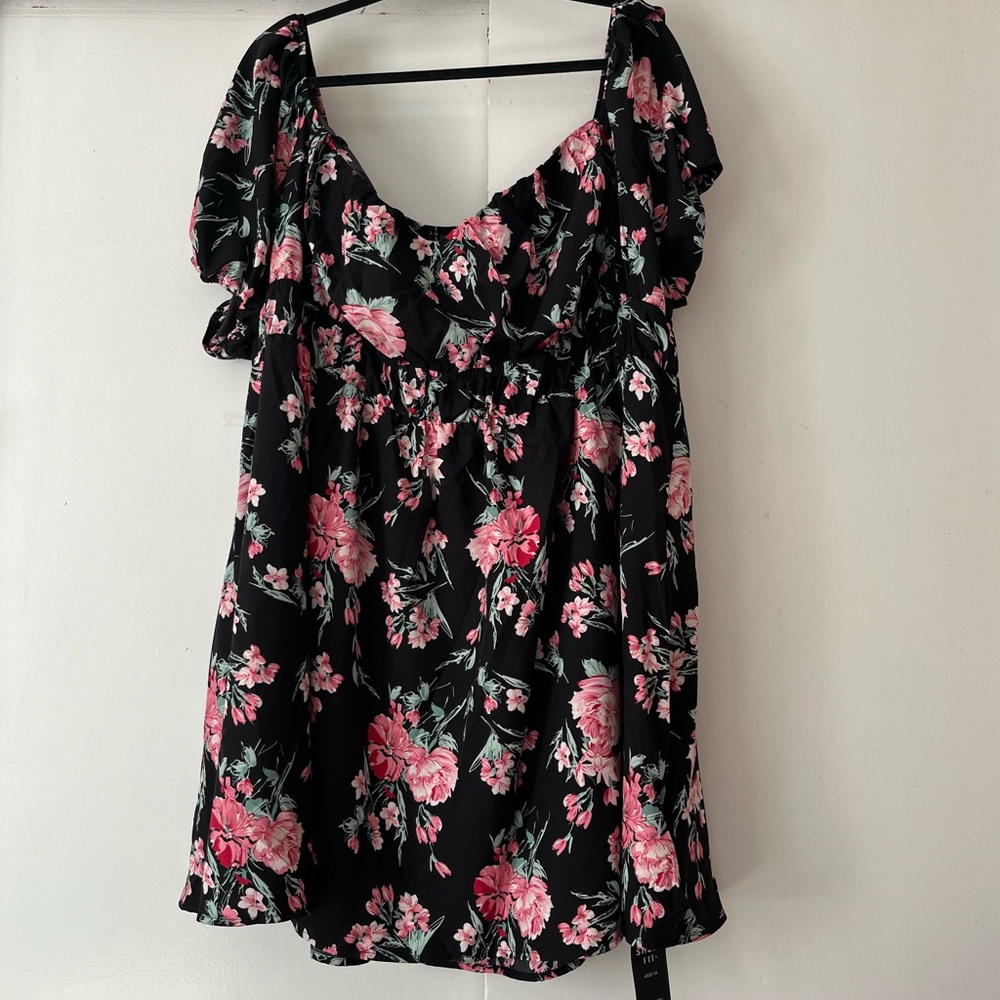 SHEIN plus size floral dress